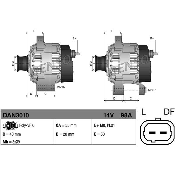 Generator DENSO