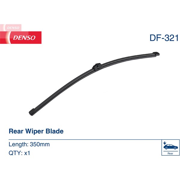 Torkarblad, Bak Denso DF-321 DENSO Torkarblad, Bak Denso DF-321 DENSO