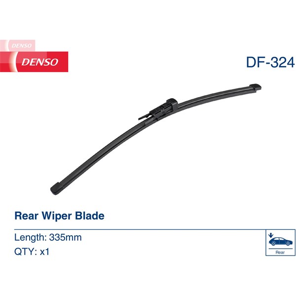 Torkarblad, Bak Denso DF-324 DENSO