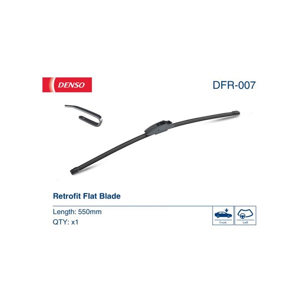 Torkarblad, Passagerarsida Denso DFR-007 DENSO