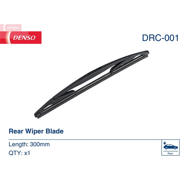 Torkarblad, Bak Denso DRC-001 DENSO