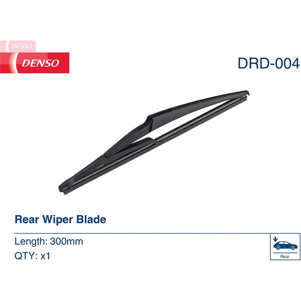 Torkarblad, Bak Denso DRD-004 DENSO