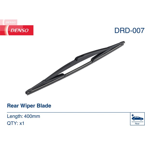 Torkarblad, Bak Denso DRD-007 DENSO Torkarblad, Bak Denso DRD-007 DENSO