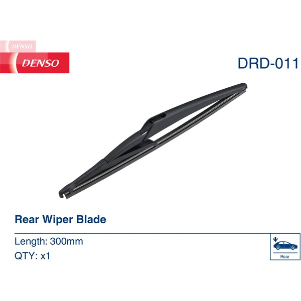 Torkarblad, Bak Denso DRD-011 DENSO