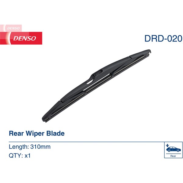 Torkarblad, Bak Denso DRD-020 DENSO