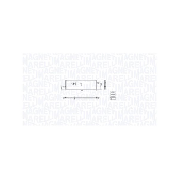 Kylare, motorkylning Magneti marelli 350213217100 MAGNETI MARELLI
