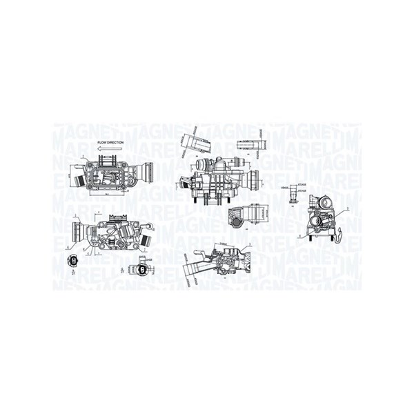 Termostat, kylvätska Magneti marelli 352317005080 MAGNETI MARELLI