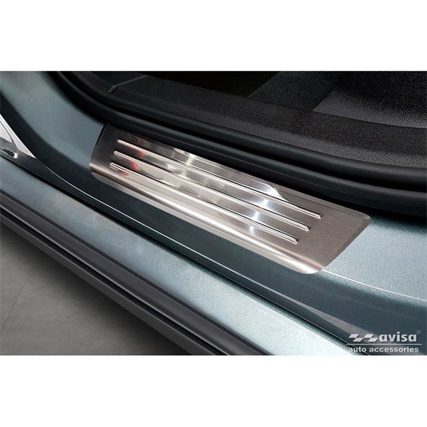 Dörrtröskelskydd Volvo S60 III & V60 II 2018-, Fordonsdörr Dörrtröskelskydd Volvo S60 III & V60 II 2018-, Fordonsdörr