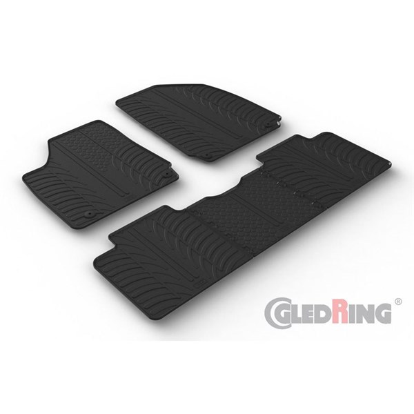 Gummimatta, kupé Hyundai Ioniq 6 (CE), Fram eller bak GledRing Gummimatta, kupé Hyundai Ioniq 6 (CE), Fram eller bak GledRing