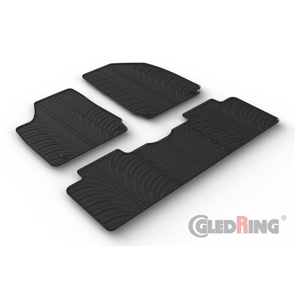 Gummimatta, kupé Hyundai Ioniq 6 (CE), Fram eller bak GledRing Gummimatta, kupé Hyundai Ioniq 6 (CE), Fram eller bak GledRing