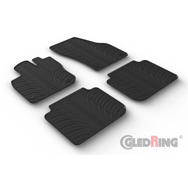 Gummimatta, kupé Skoda Kodiaq II (PS7), Fram eller bak Gledring G GledRing