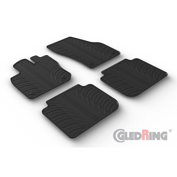 Gummimatta, kupé Skoda Kodiaq II (PS7), Fram eller bak Gledring G GledRing