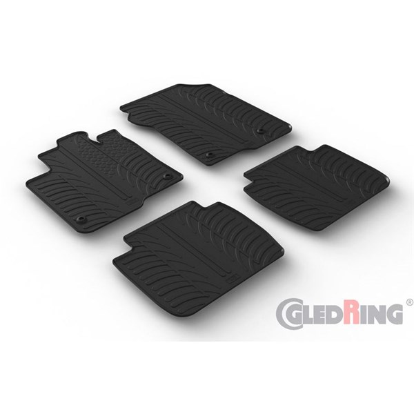 Gummimatta, kupé Honda ZR-V eHEV, Fram eller bak GledRing Gummimatta, kupé Honda ZR-V eHEV, Fram eller bak GledRing