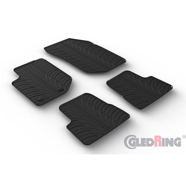 Gummimatta, kupé Jeep Avenger (J2) (petrol), Fram eller bak GledRing Gummimatta, kupé Jeep Avenger (J2) (petrol), Fram eller bak GledRing