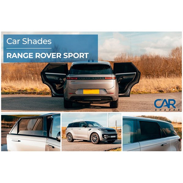 Solskydd Range Rover Sport 5-doors, Bak Car shades PV LRRRS5C18 Car Shades