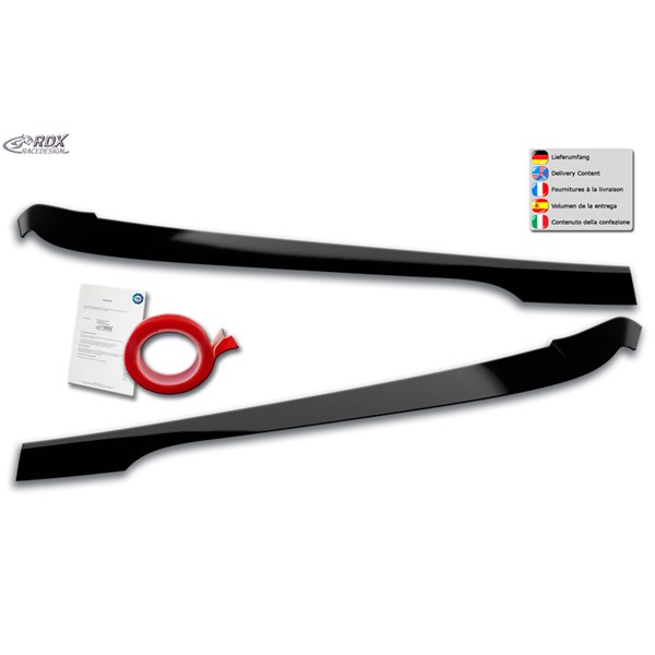 Strålkastarspoiler BMW 3-Series G20/G21 Sed/Tour 2019- RDX Racedesign