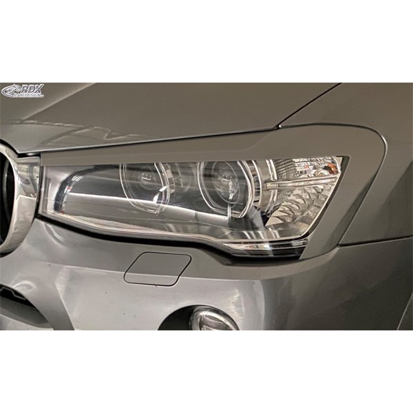 Strålkastarspoiler BMW X3 (F25) FL & X4 (F26) 2014-2018 RDX Racedesign
