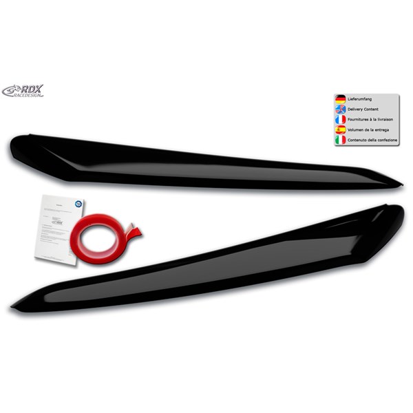 Strålkastarspoiler Citroen, Fiat, Peugot, Opel RDX Racedesign