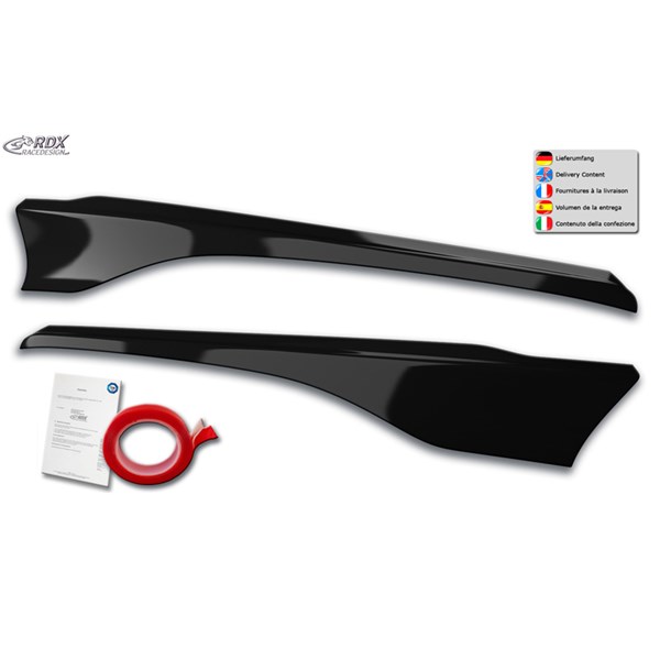Strålkastarspoiler Ford Transit & Tourneo Custom FL 2018- RDX Racedesign Strålkastarspoiler Ford Transit & Tourneo Custom FL 2018- RDX Racedesign