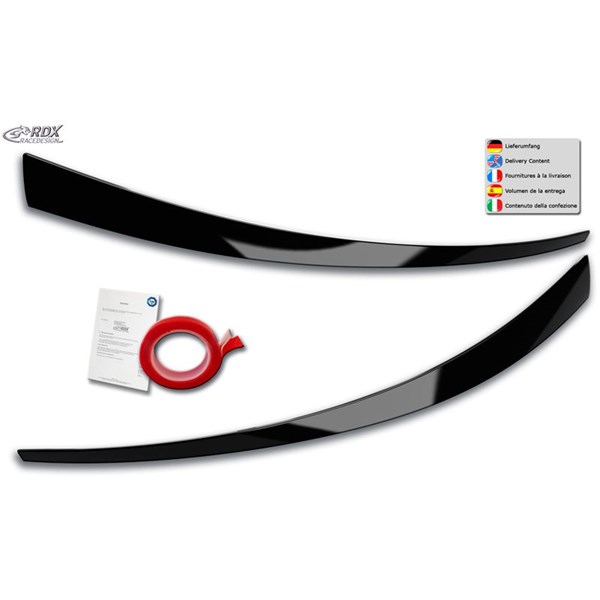 Strålkastarspoiler Hyundai i30 2017-2021 RDX Racedesign