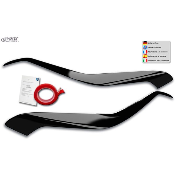 Strålkastarspoiler Kia Sportage 2015-2022 RDX Racedesign