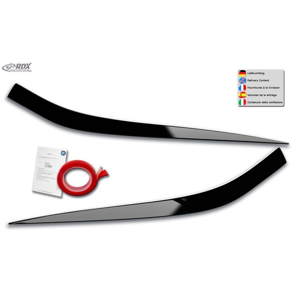 Strålkastarspoiler Kia XCeed (CD) 2019- Rdx racedesign RD KKA05B RDX Racedesign
