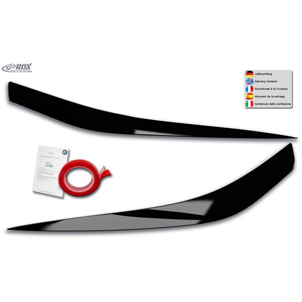 Strålkastarspoiler Kia Ceed (CD) & ProCeed (CD) 2018- Rdx racedes RDX Racedesign
