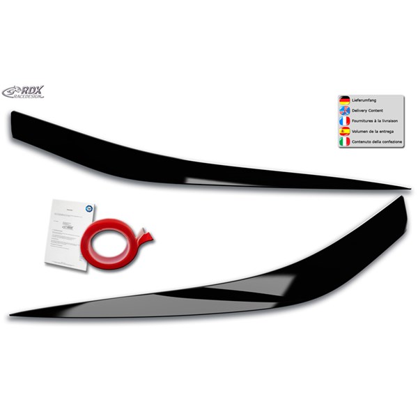 Strålkastarspoiler Kia Ceed (CD) & ProCeed (CD) 2018- Rdx racedes RDX Racedesign