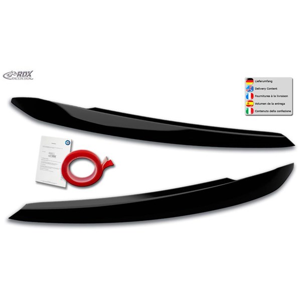Strålkastarspoiler Volkswagen Touran (5T) 2015- Rdx racedesign RD RDX Racedesign