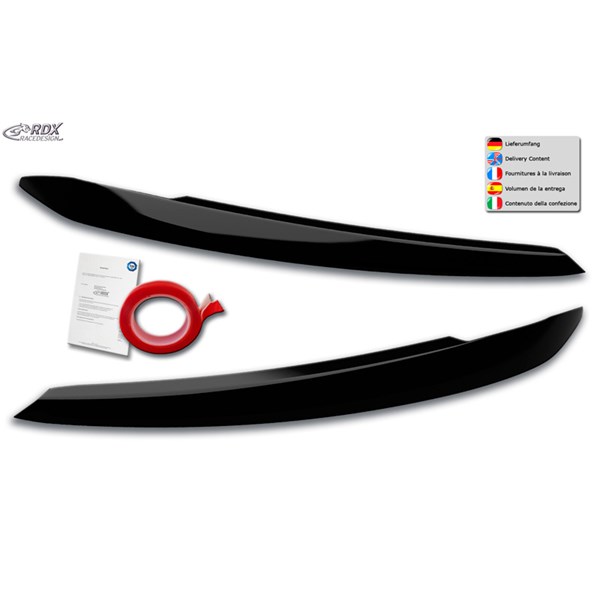 Strålkastarspoiler Volkswagen Touran (5T) 2015- Rdx racedesign RD RDX Racedesign
