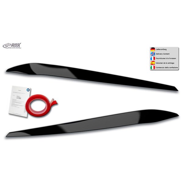 Strålkastarspoiler Volkswagen Touran (5T) 2015- RDX Racedesign
