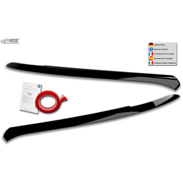 Strålkastarspoiler Volkswagen T-Roc (A1) 2017-2021 RDX Racedesign Strålkastarspoiler Volkswagen T-Roc (A1) 2017-2021 RDX Racedesign