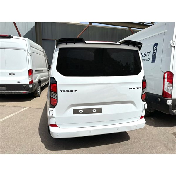 Takspoiler Ford Transit Custom (V710) 2023- (tailgate) Motordrome Takspoiler Ford Transit Custom (V710) 2023- (tailgate) Motordrome