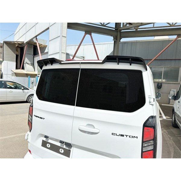 Takspoiler Ford Transit Custom (V710) 2023-(2 rear doors) Motordrome Takspoiler Ford Transit Custom (V710) 2023-(2 rear doors) Motordrome