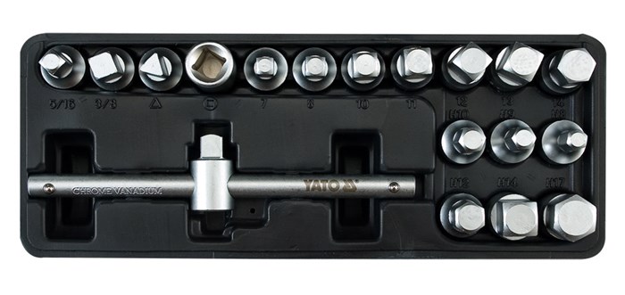 Oljetrågsnyckelsats, Universal Yato YT-0599 Yato