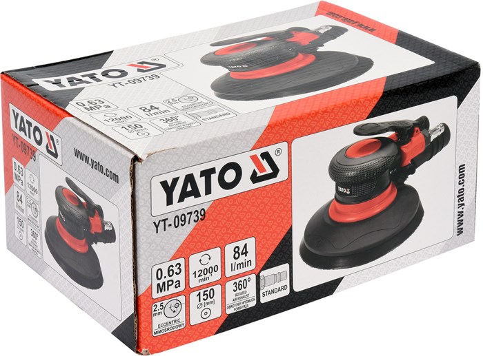 Excenterslip (tryckluft), Universal Yato Excenterslip (tryckluft), Universal Yato