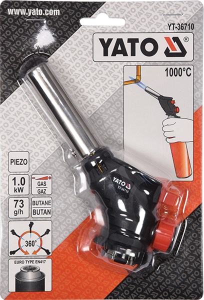 Gaslödbrännare, Universal Yato YT-36710 Yato