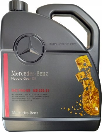 MERCEDES Genuine Växellådsolja 75W-85 Original A000989720713ADHW Original MERCEDES Genuine Växellådsolja 75W-85 Original A000989720713ADHW Original