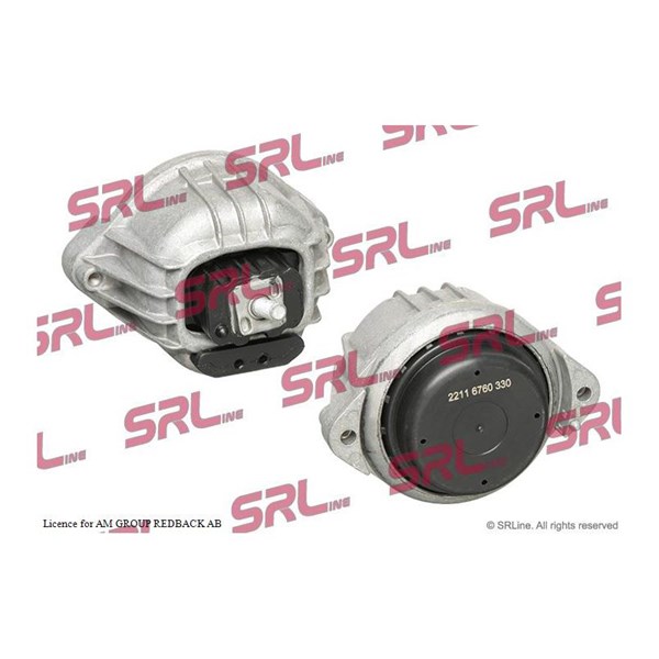 Motorkudde, Fram, Tvåsidig Srline S2220034 SRLine