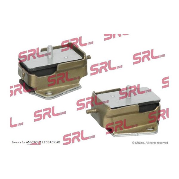 Motorkudde, Framaxel, Höger fram, Vänster fram Srline S2240046 SRLine
