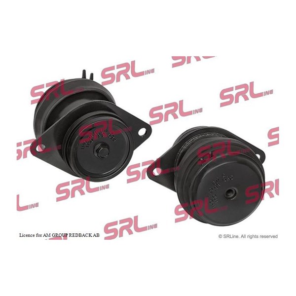 Motorkudde, Höger bak, Vänster bak, Nedre, Mitt Srline S2267011 SRLine