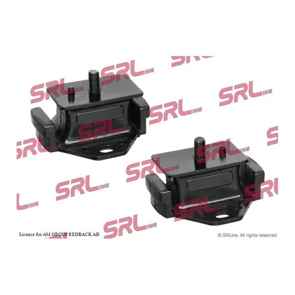 Motorkudde, Höger fram, Vänster fram, Höger, Vänster Srline S2281 SRLine