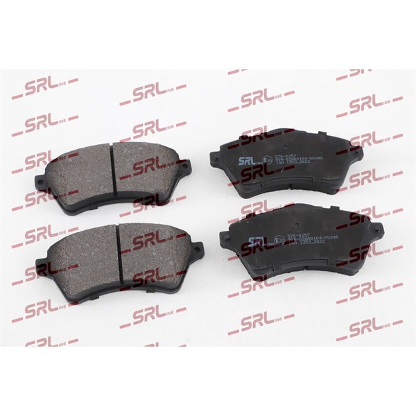 Bromsbeläggsats, Framaxel Srline S70-0257 SRLine