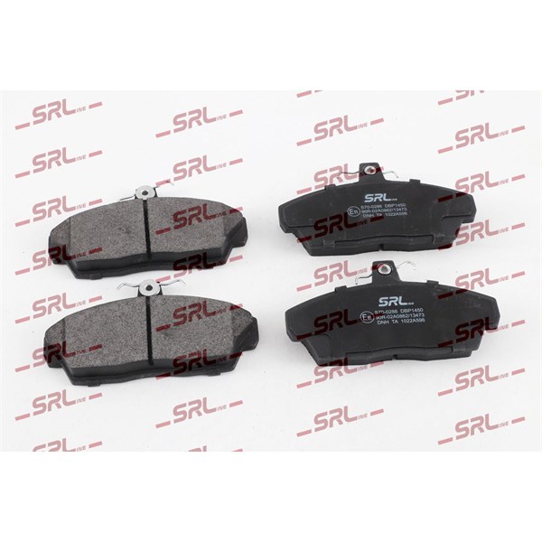 Bromsbeläggsats, Framaxel Srline S70-0286 SRLine