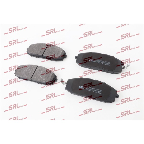 Bromsbeläggsats, Framaxel Srline S70-0600 SRLine