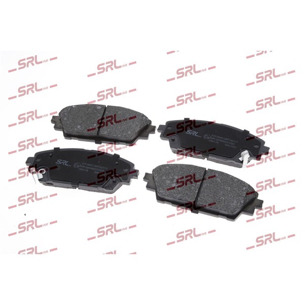 Bromsbeläggsats, Framaxel Srline S70-0645 SRLine