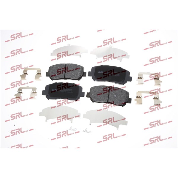 Bromsbeläggsats, Framaxel Srline S70-0656 SRLine