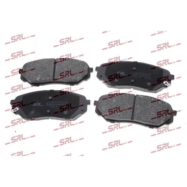 Bromsbeläggsats, Framaxel Srline S70-0705 SRLine