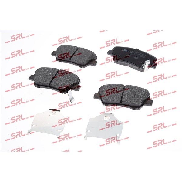Bromsbeläggsats, Framaxel Srline S70-0714 SRLine