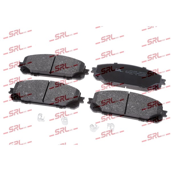 Bromsbeläggsats, Framaxel Srline S70-0740 SRLine